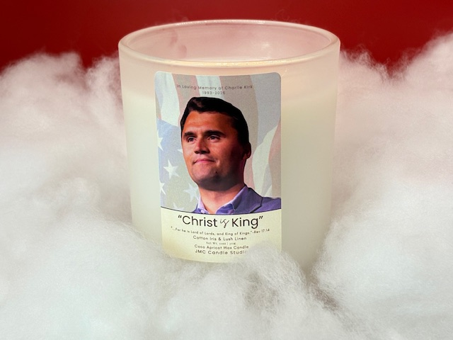 The "Christ is King" Candle
