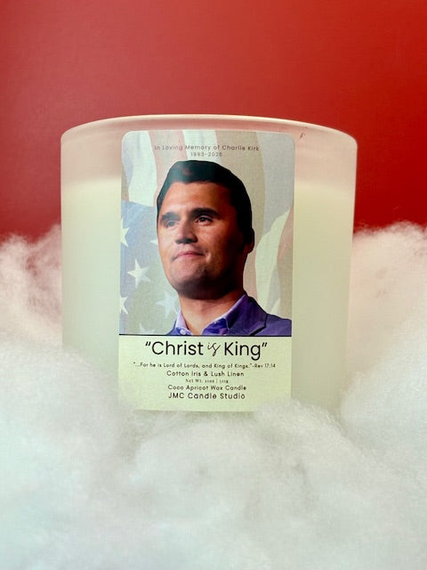 The "Christ is King" Candle